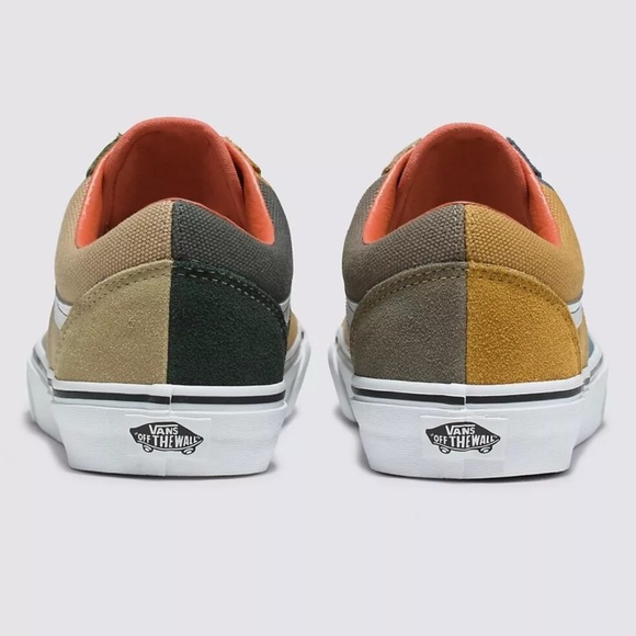 New Vans Old Skool Split Duck Canvas Multi Sneakers Low-Top Shoes Men’s 6 1/2 - Picture 5 of 8
